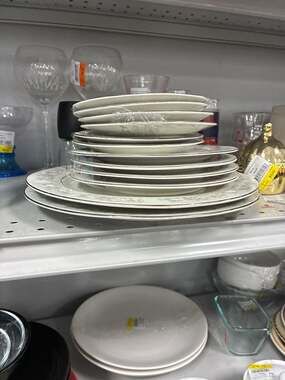 Dynasty Fine China Dinner Plates Set Floral Floral